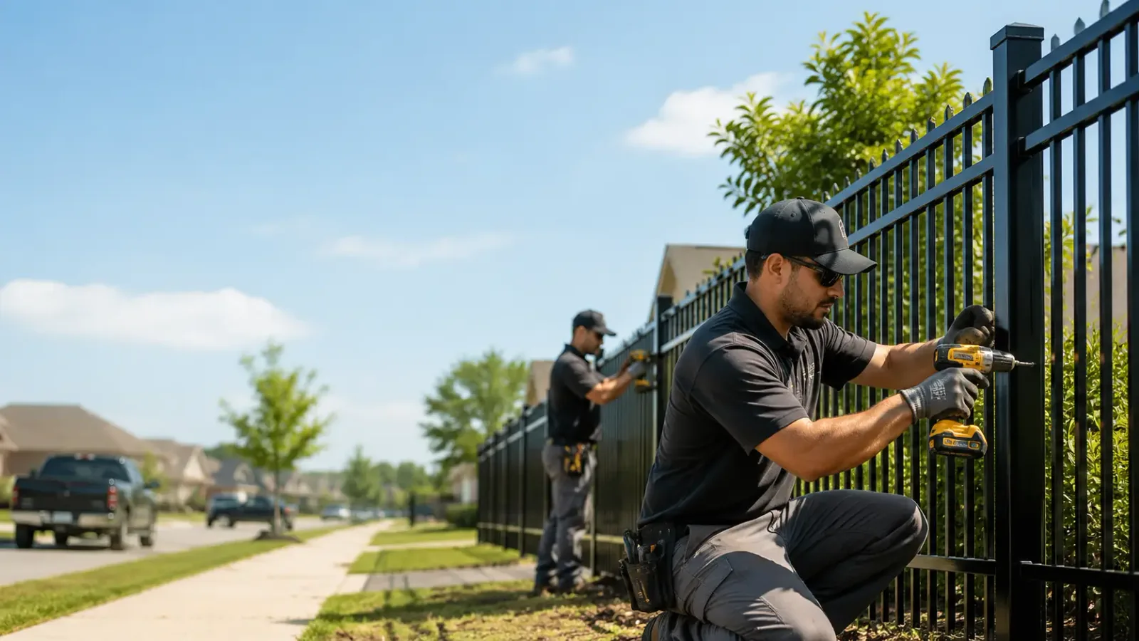 Metal Fence Installation in Jachin, AL